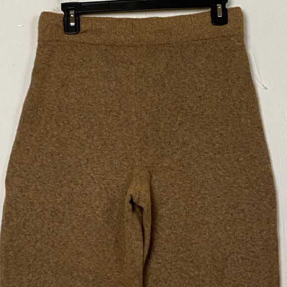 Everlane Cozy Stretch Straight Leg Sweatpant Wool Blend Toasted Coconut Small - Picture 6 of 9